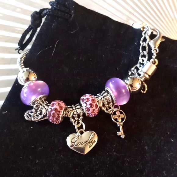 Charmed Craft Lovely Frog Gold Plated Heart Charm Bead - Jewelry Making Bead For Bracelets & Necklaces